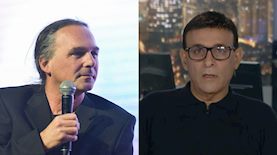 רוני מאנה ואבישי בן חיים, צילום: צילום מסך וחדשות 13